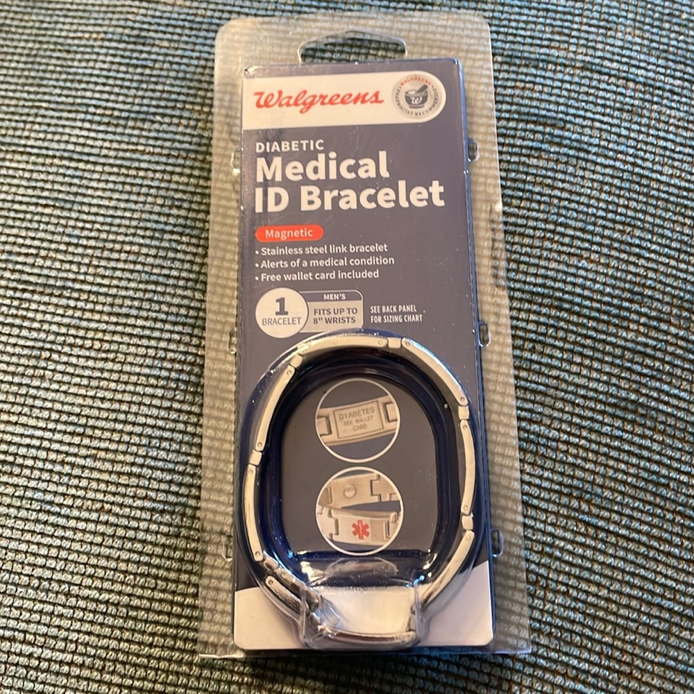 NWT medical ID bracelet